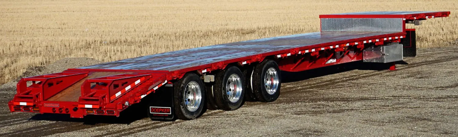 lowboy trailer